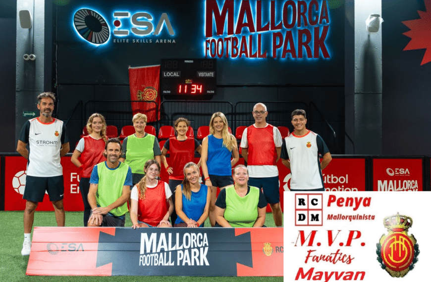 El Estadi Mallorca Son Moix estrena con éxito la Team Building Experience.