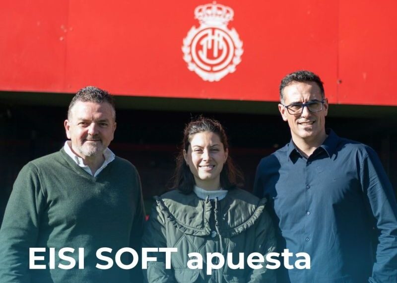 EISI SOFT y el RCD Mallorca: una alianza que crece desde la isla y para la isla.